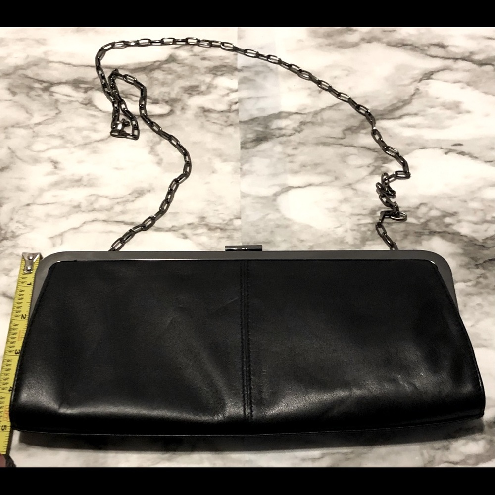 Preston & York leather after5 clutch or crossbody